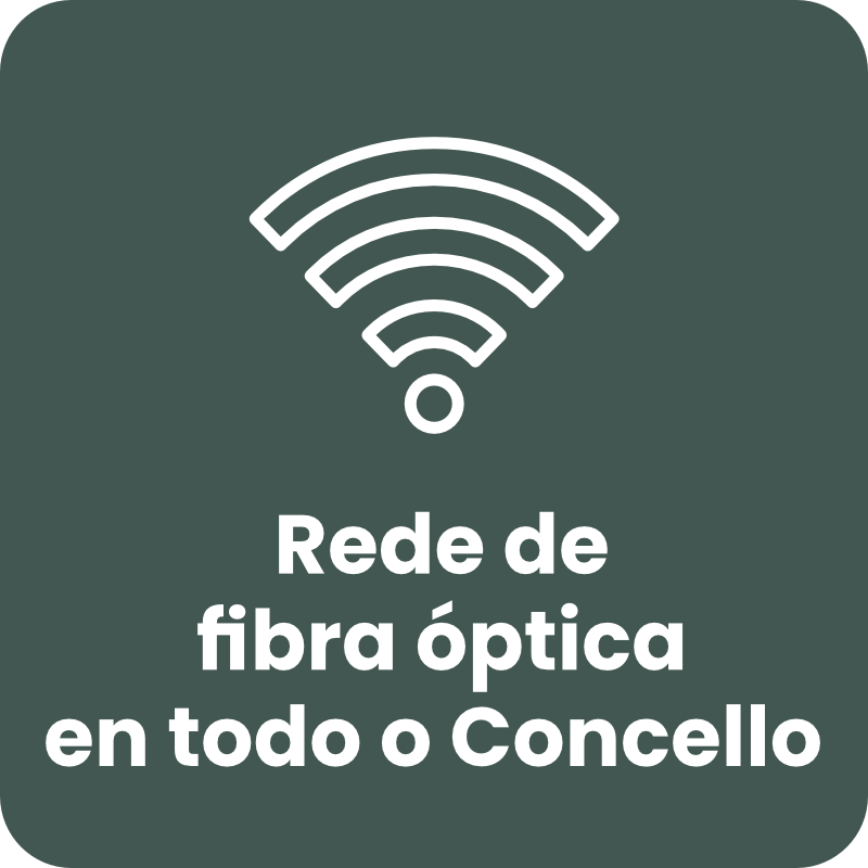 Rede de fibra óptica no Concello de Begonte