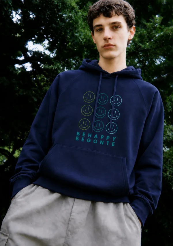 SUDADERA SMILEYS MARINO